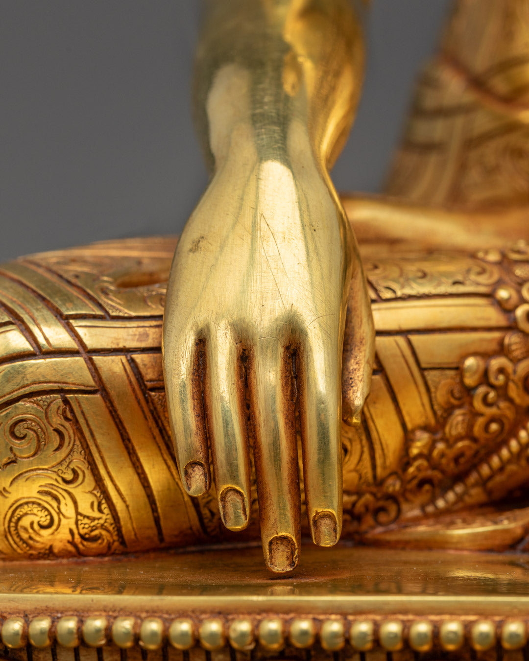 Shakyamuni Buddha Statue | Handcrafted Buddhist Sculpture from Nepal