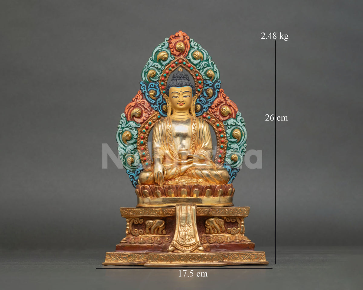 Shakyamuni Buddha Statue | Authentic Newari Art