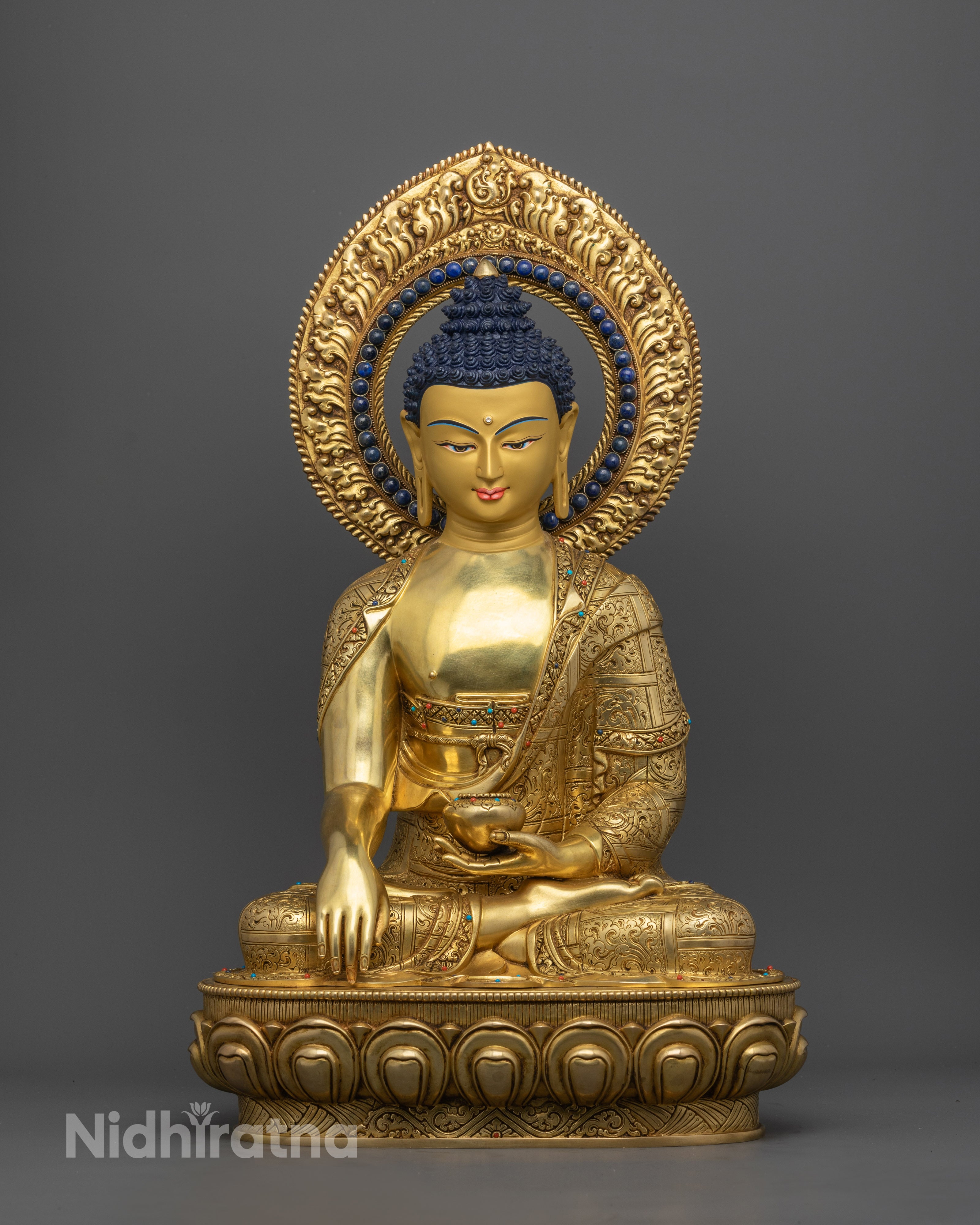 Shakyamuni Buddha Statue | Handcrafted Buddhist Altar