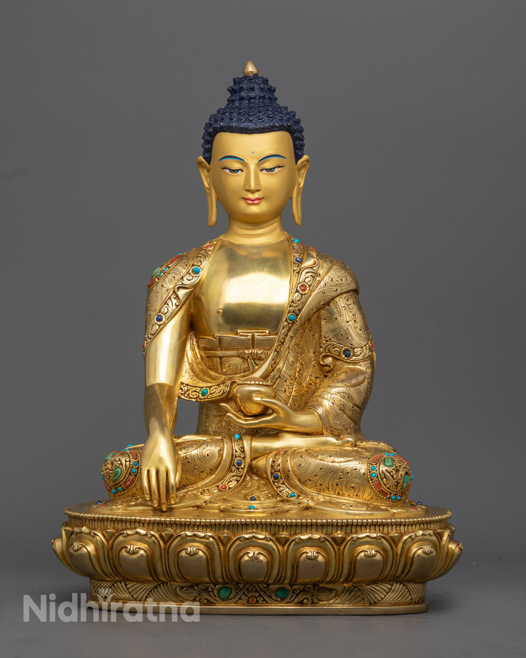 Shakyamuni Buddha Statue | Handcrafted Nepalese Figurine