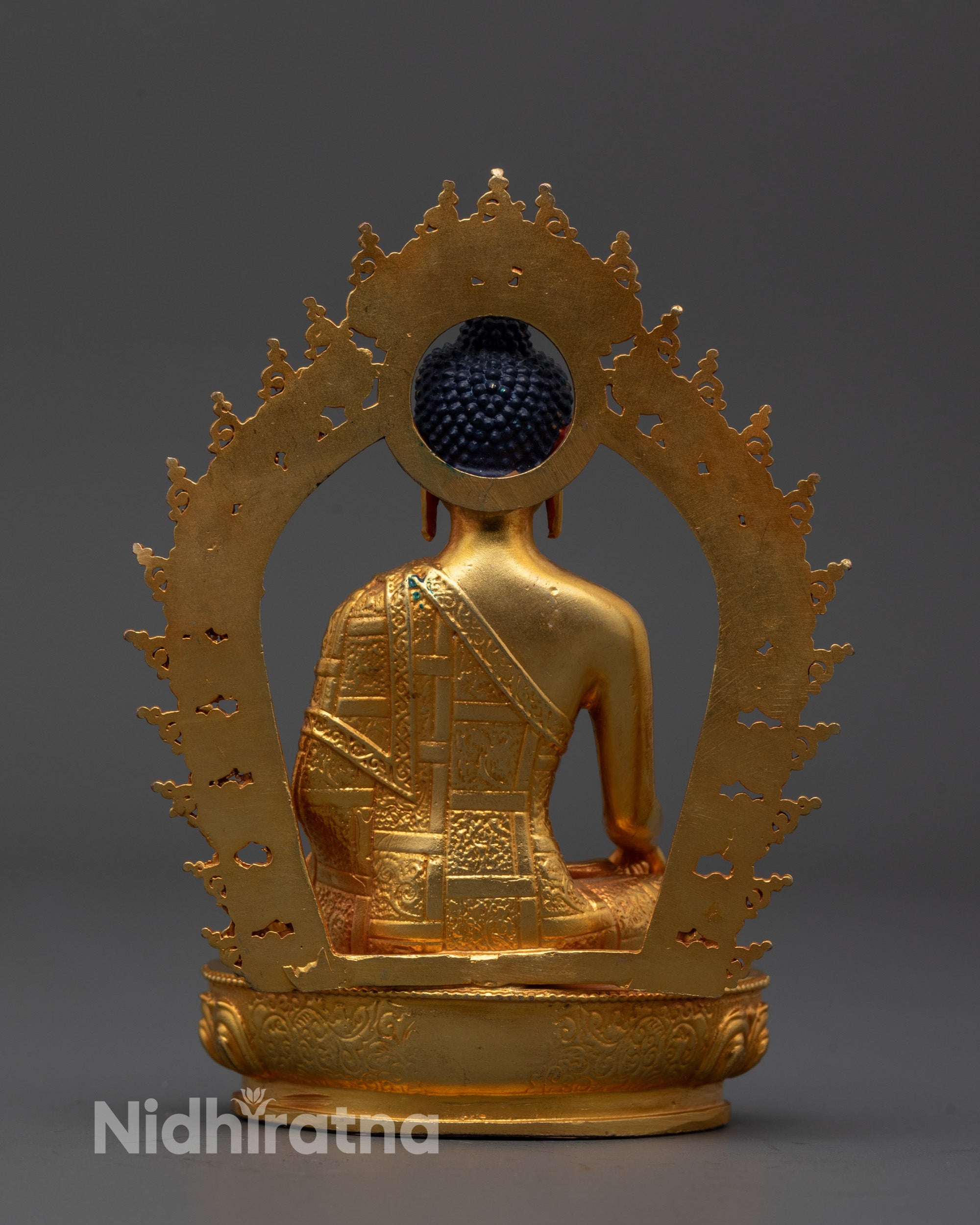 Nepalese Machine-Made Shakyamuni Buddha Statue for Meditation