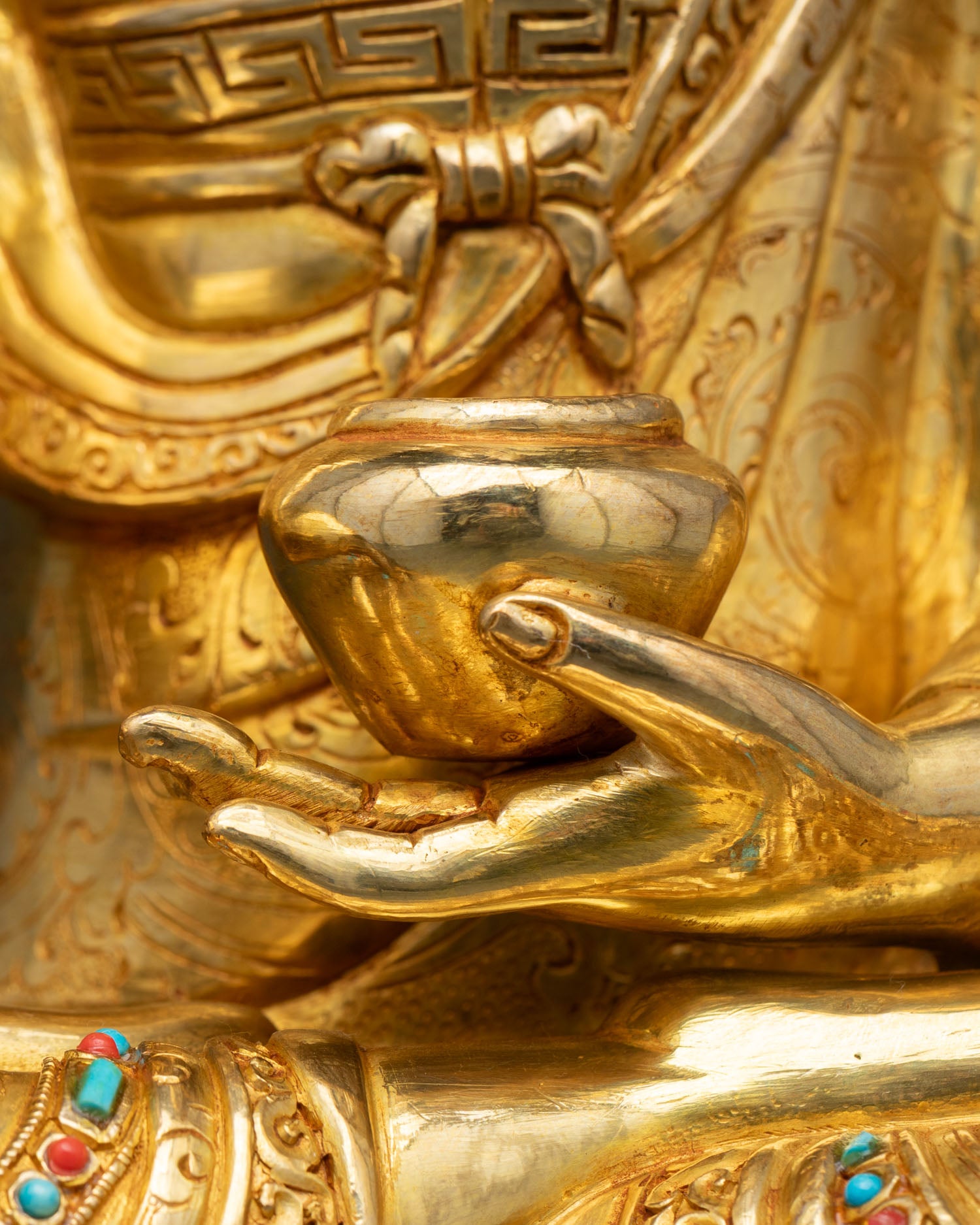 Nepalese Buddha Shakyamuni Statue | Handmade in Nepal