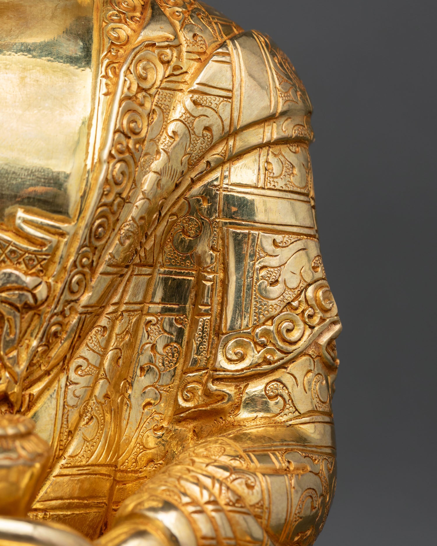 Shakyamuni Buddha Statue | Traditional Himalayan Sacred Art