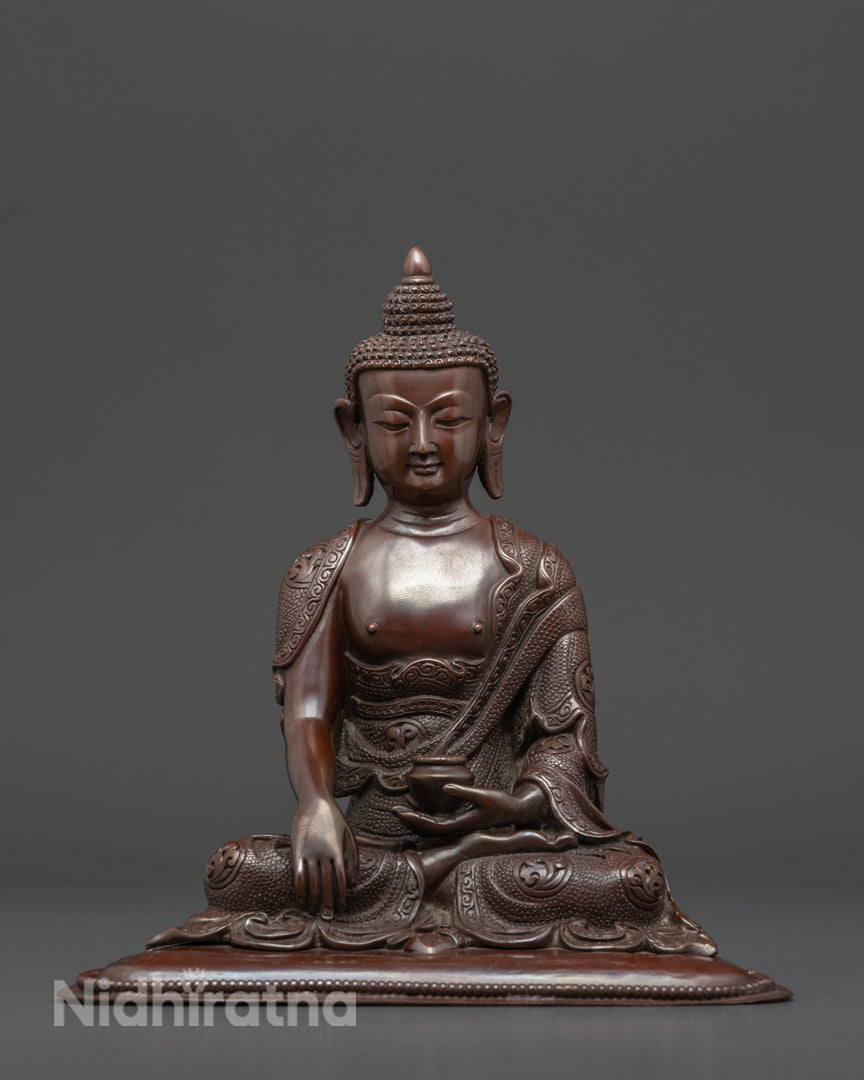 Oxidize Shakyamuni Buddha Statue
