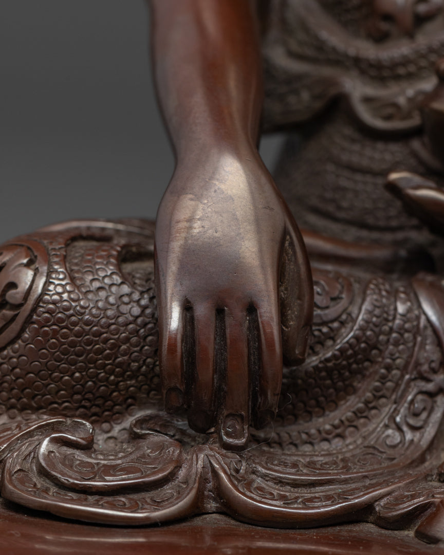 Oxidize Shakyamuni Buddha statue | Himalayan Tibetan Artwork