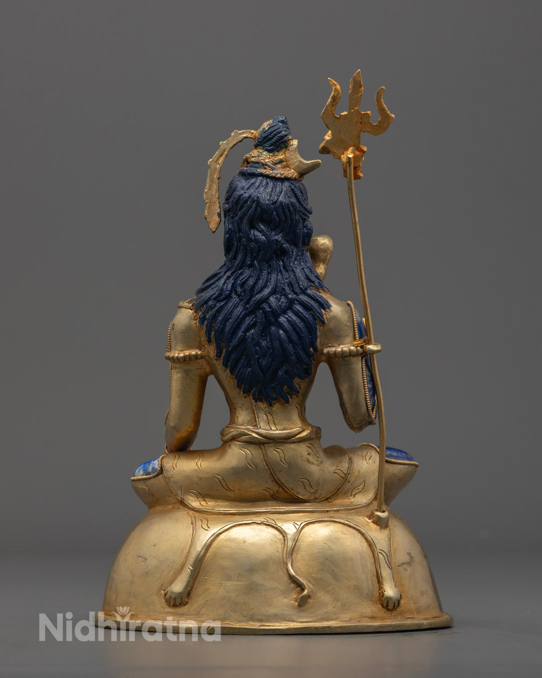 Buy Shiva Statue | Blue Precious Stones Body