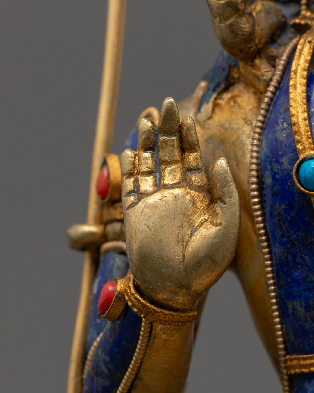 Buy Shiva Statue | Blue Precious Stones Body