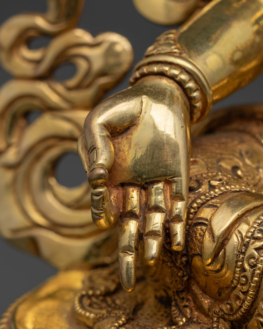 Green Tara Statue | Tibetan Bodhisattva of Healing
