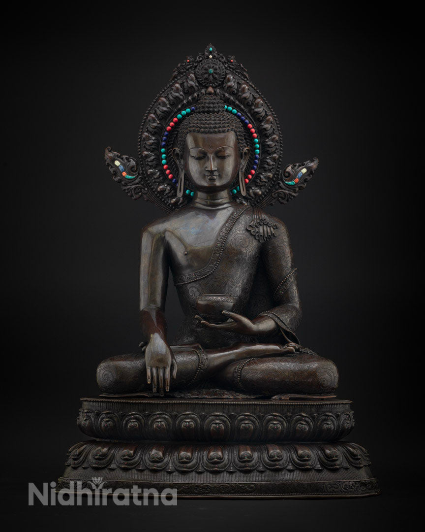 Vajrayana Shakyamuni buddha Statue | Himalayan Scared Art