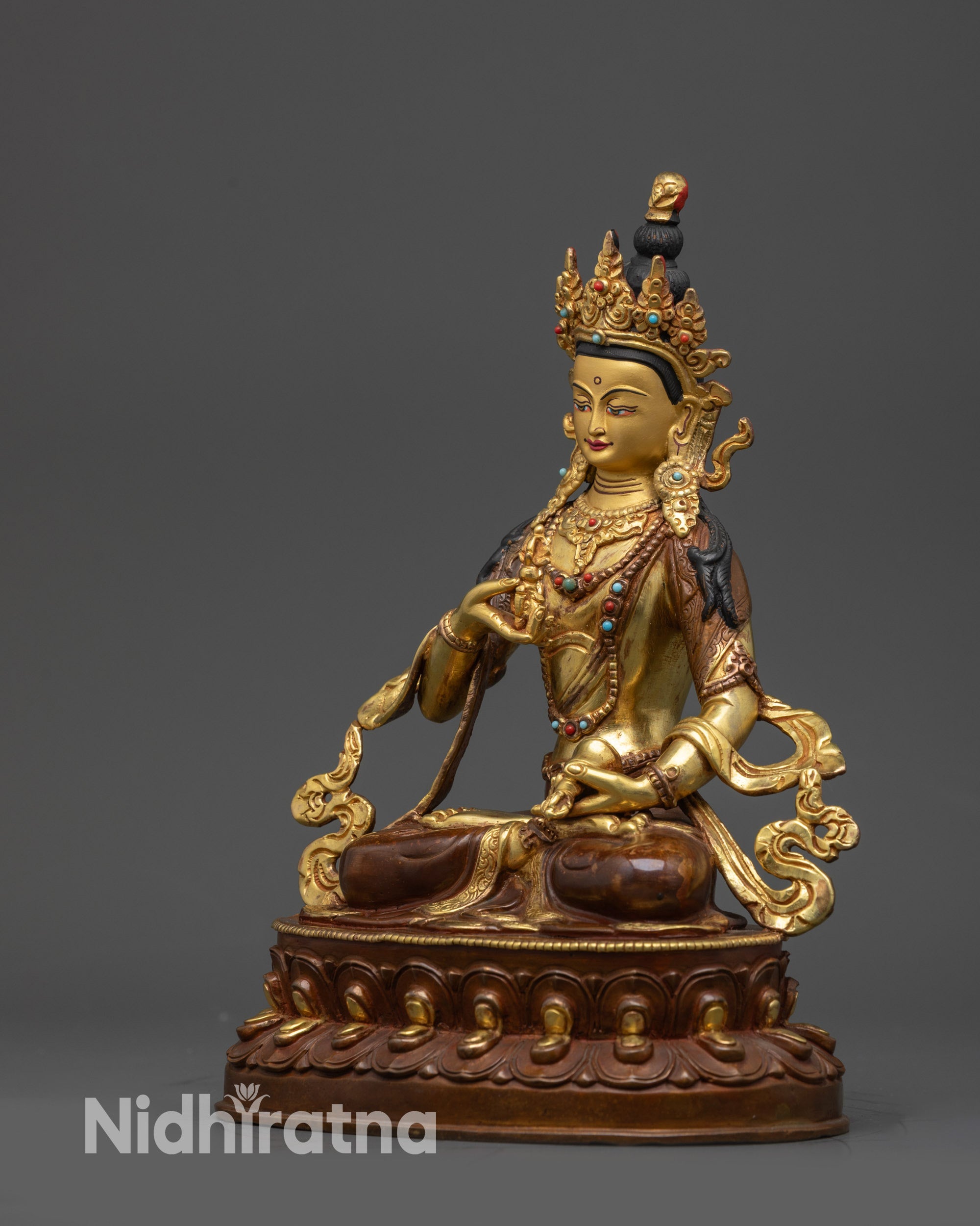 handcrafted tantric meditation altar figure