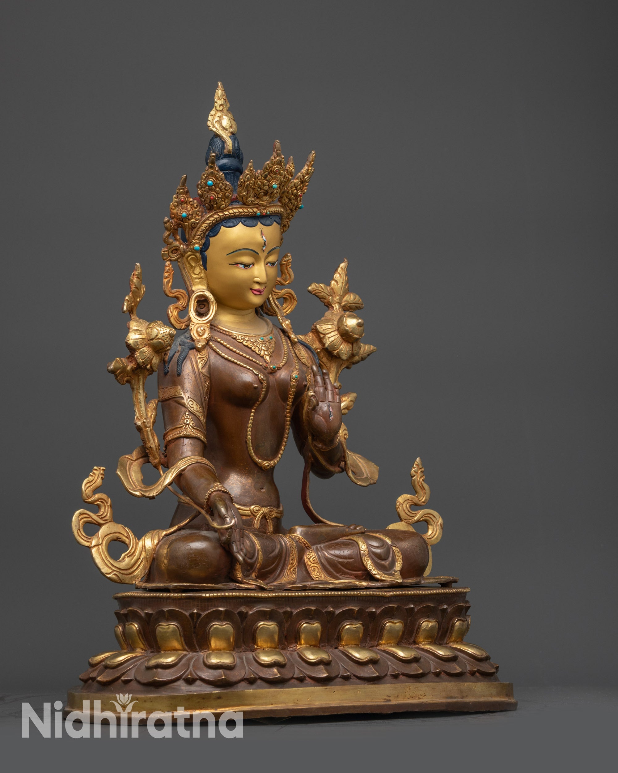Tibetan Buddhist goddess for meditation and altar