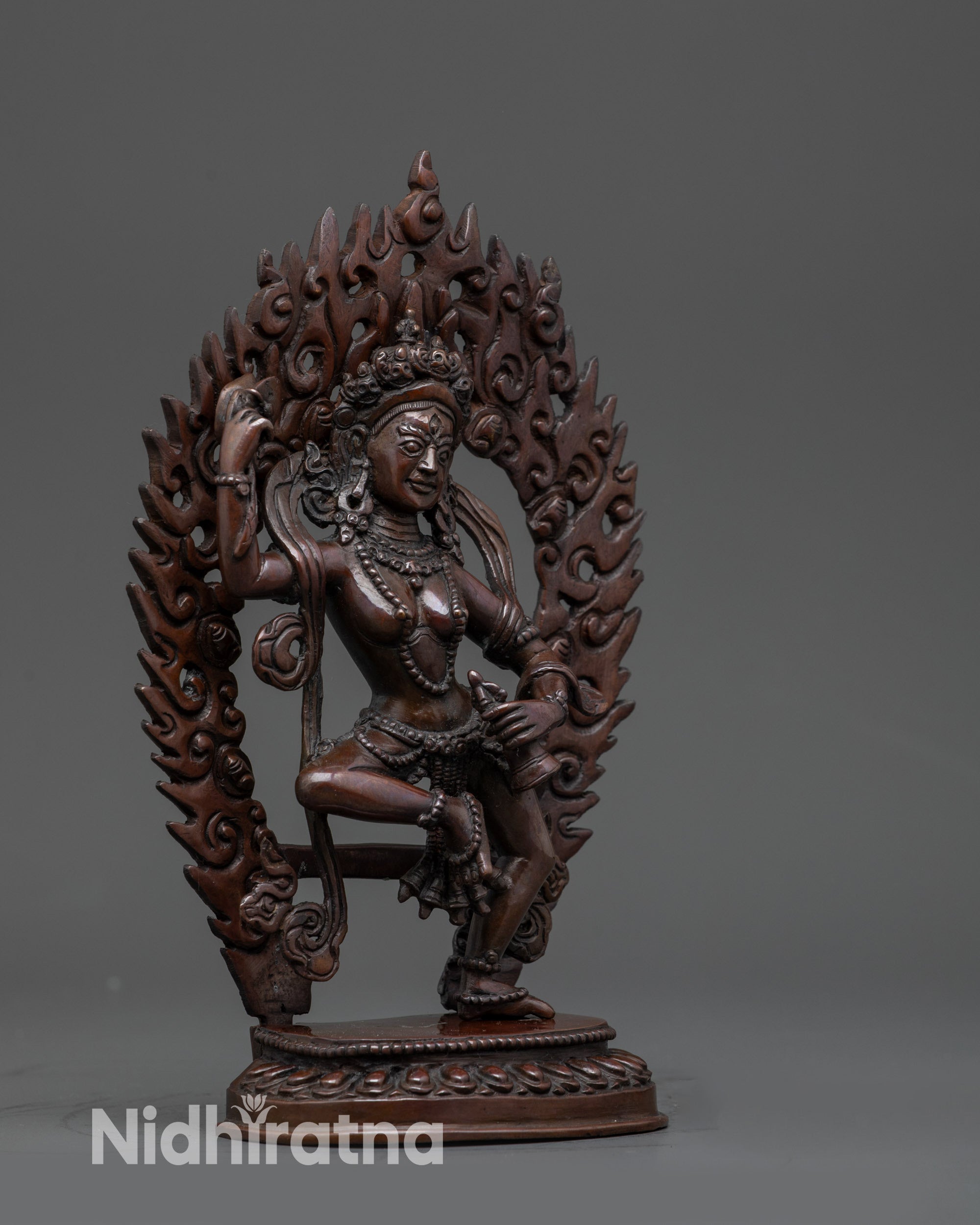 handcrafted Tibetan yogini for meditation