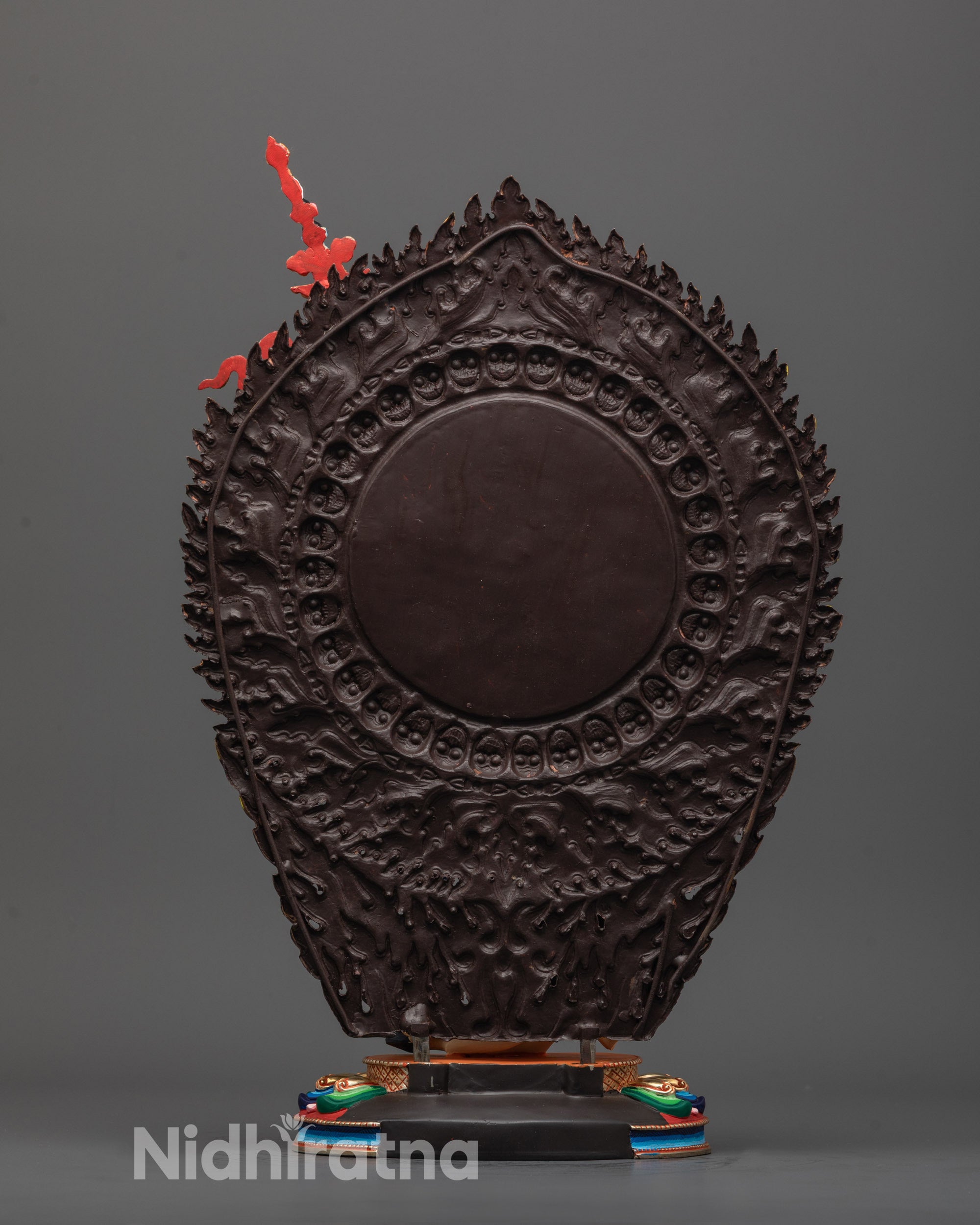 Buy Blue Simha Mukha Statue | Fierce Buddhist Protector Deity