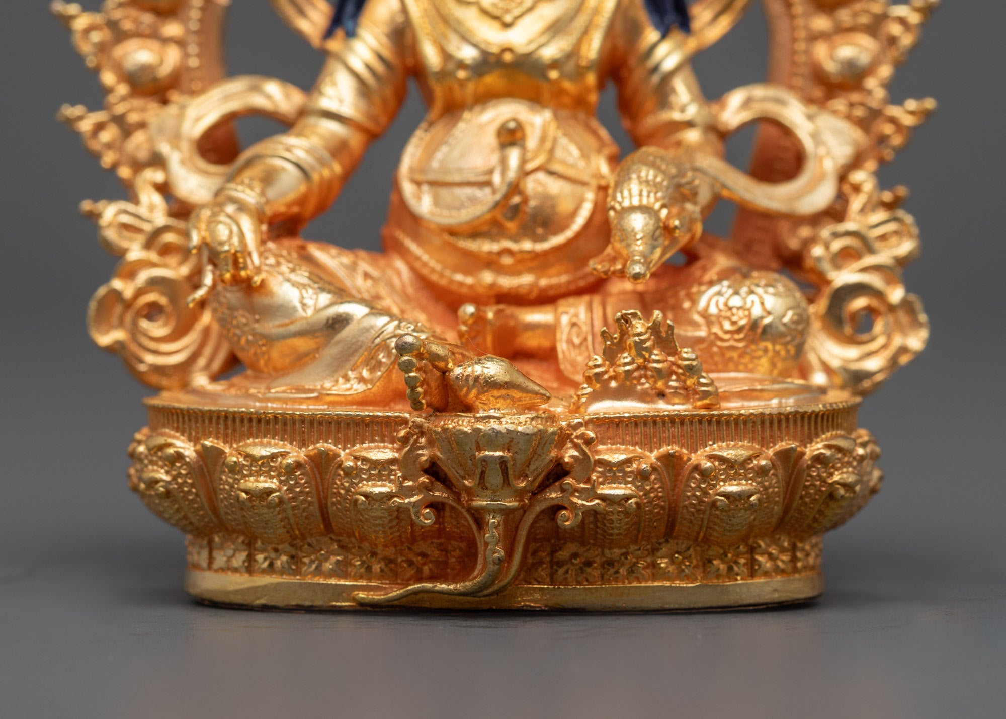 Machine-Made Dzambhala Statue from Nepal | Wealth and Abundance