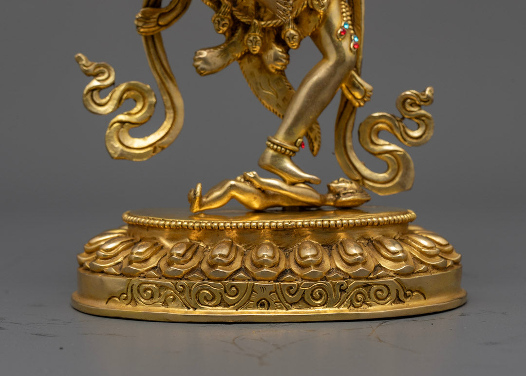 Statue of Simhamukha Yogini | Lion-Faced Dakini