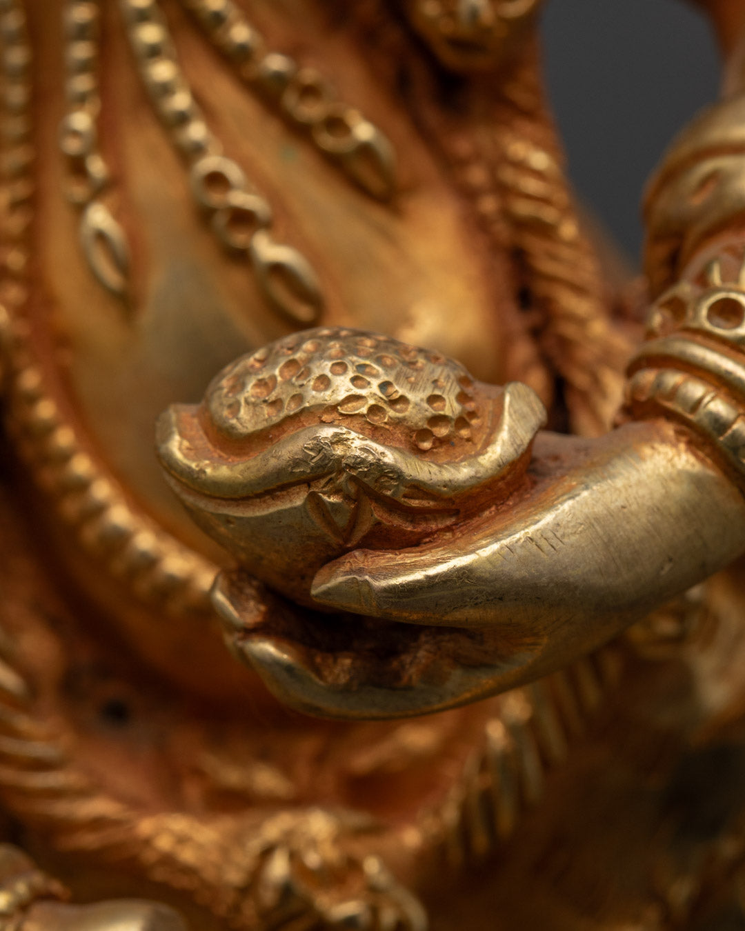 Simha Mukha Statue | Sacred Tibetan Buddhist Guardian