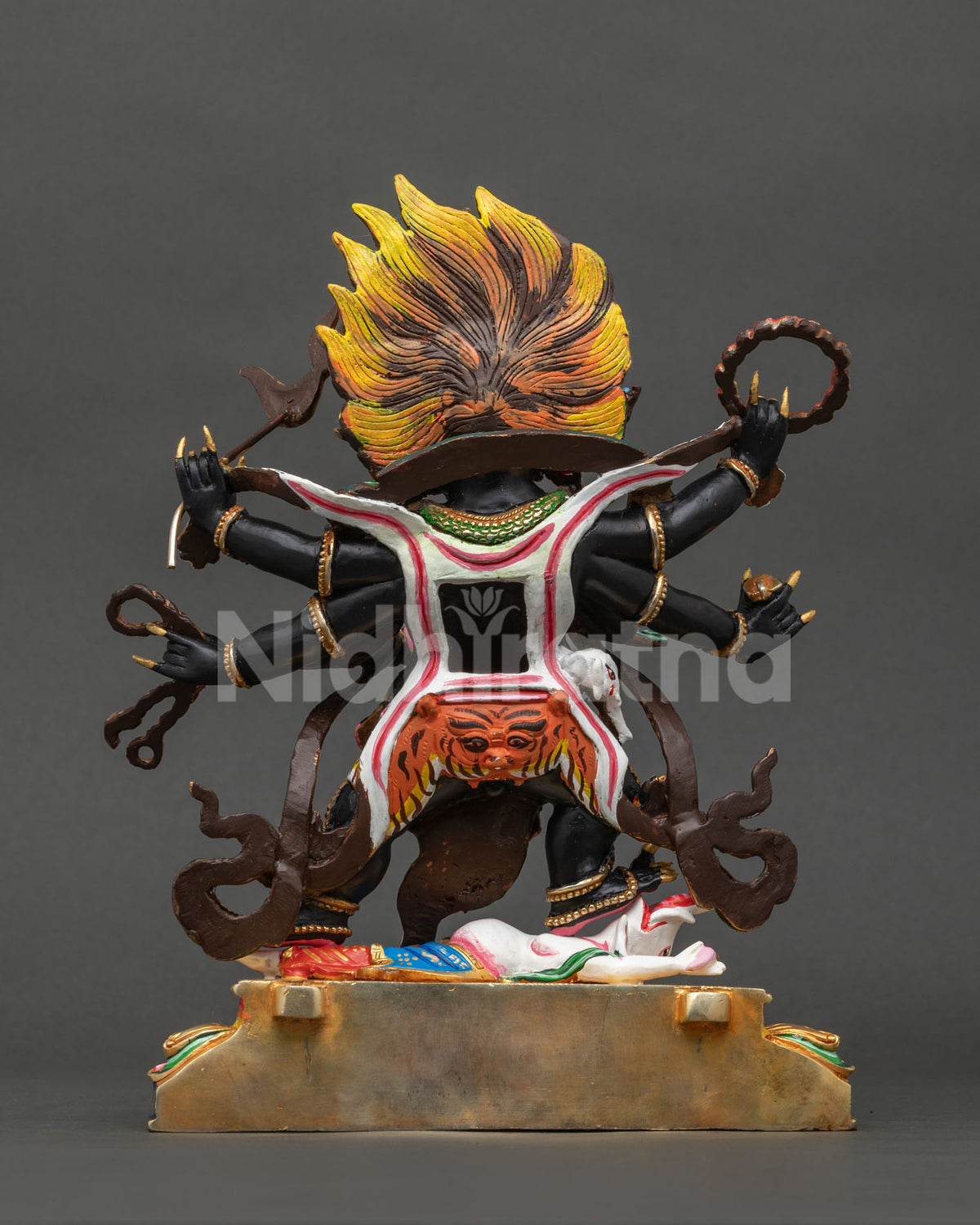 Six Arm Mahakala Statue