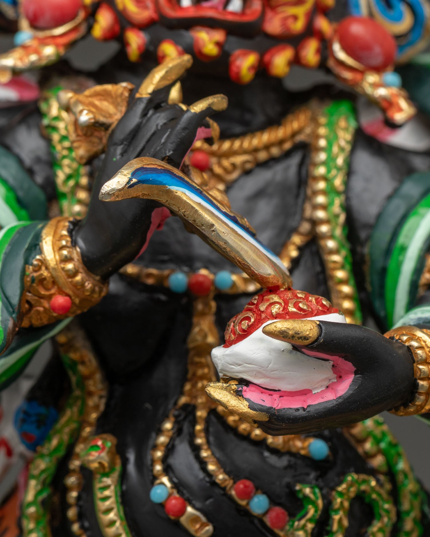 Six Arm Mahakala Statue