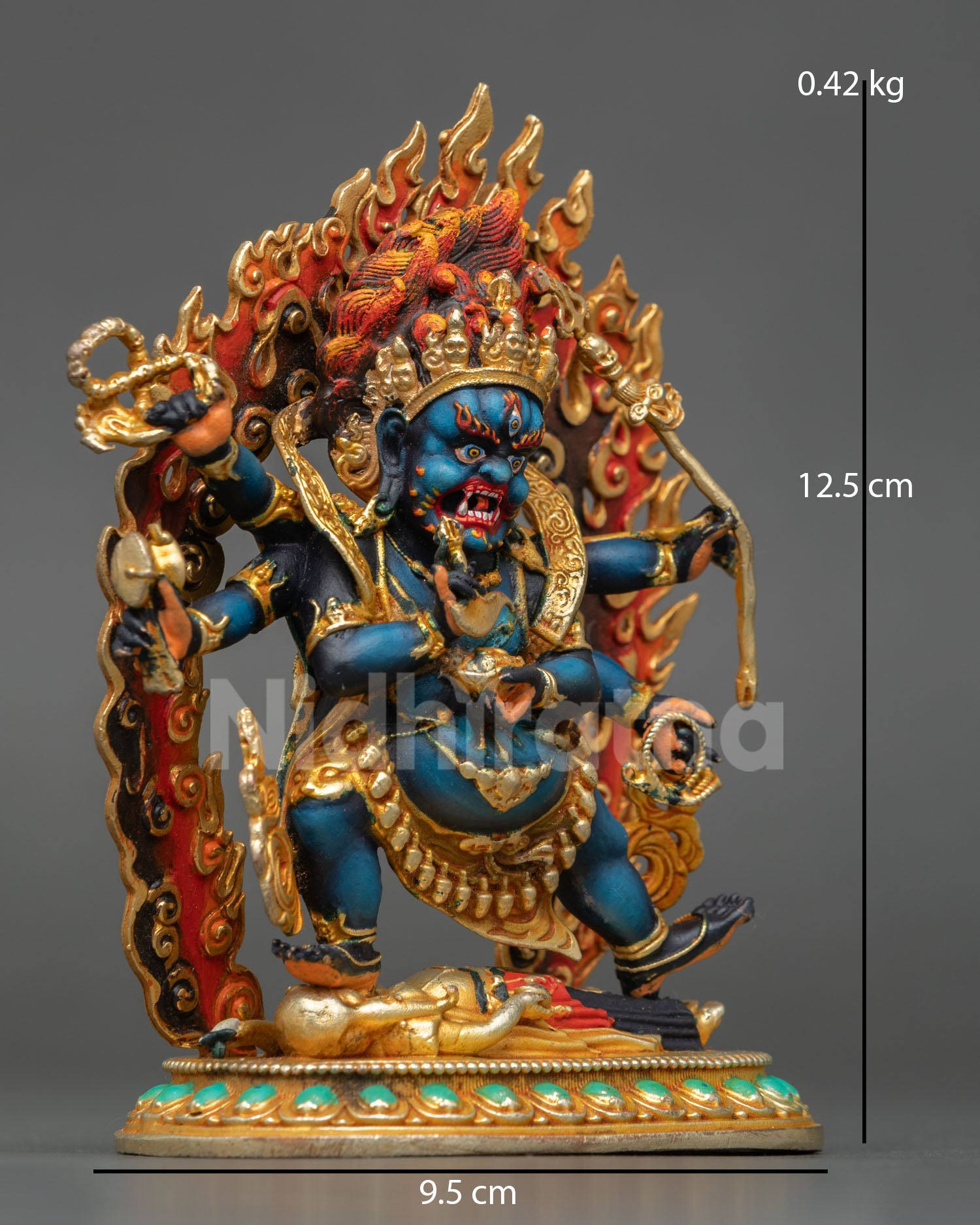 Six-Armed Mahakala Statue | Buddhist Dharma Protector