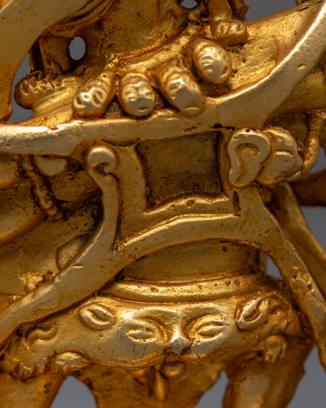 Machine Made Six-Armed Mahakala Statue | Wrathful Deity
