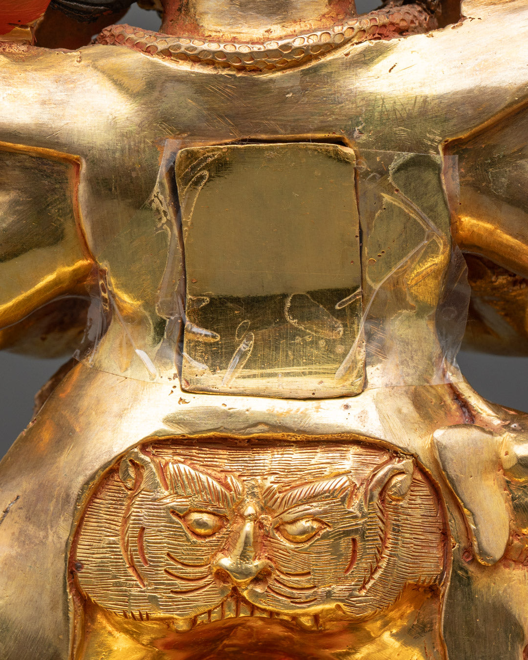 Handmade Six-Armed Mahakala Statue