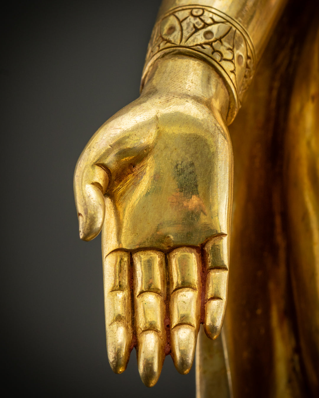 Tibetan Standing Shakyamuni Buddha Statue
