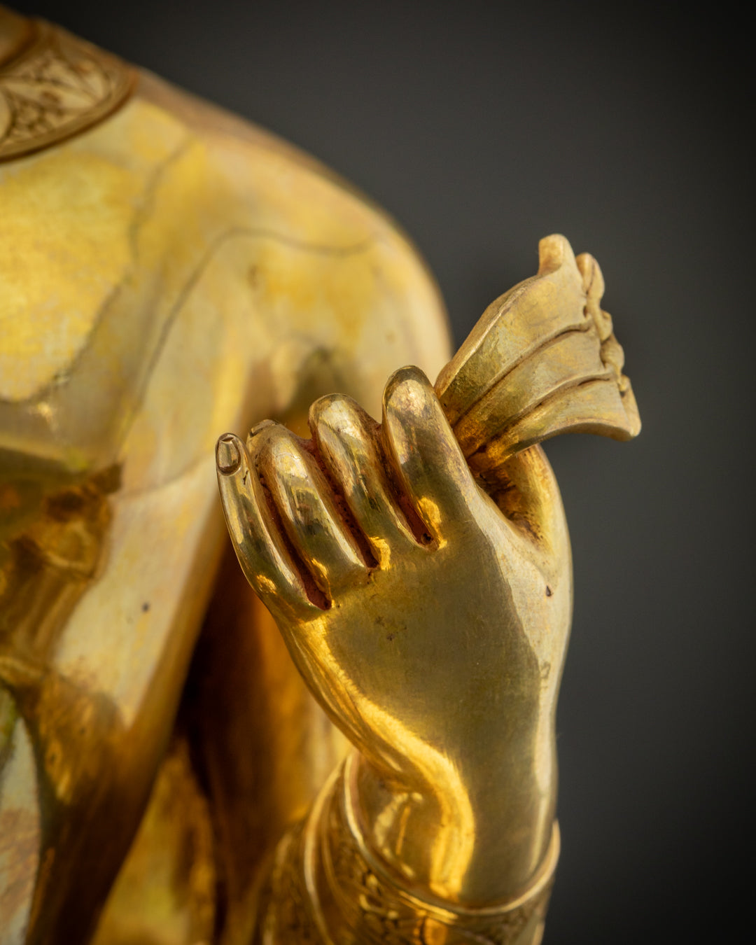 Tibetan Standing Shakyamuni Buddha Statue