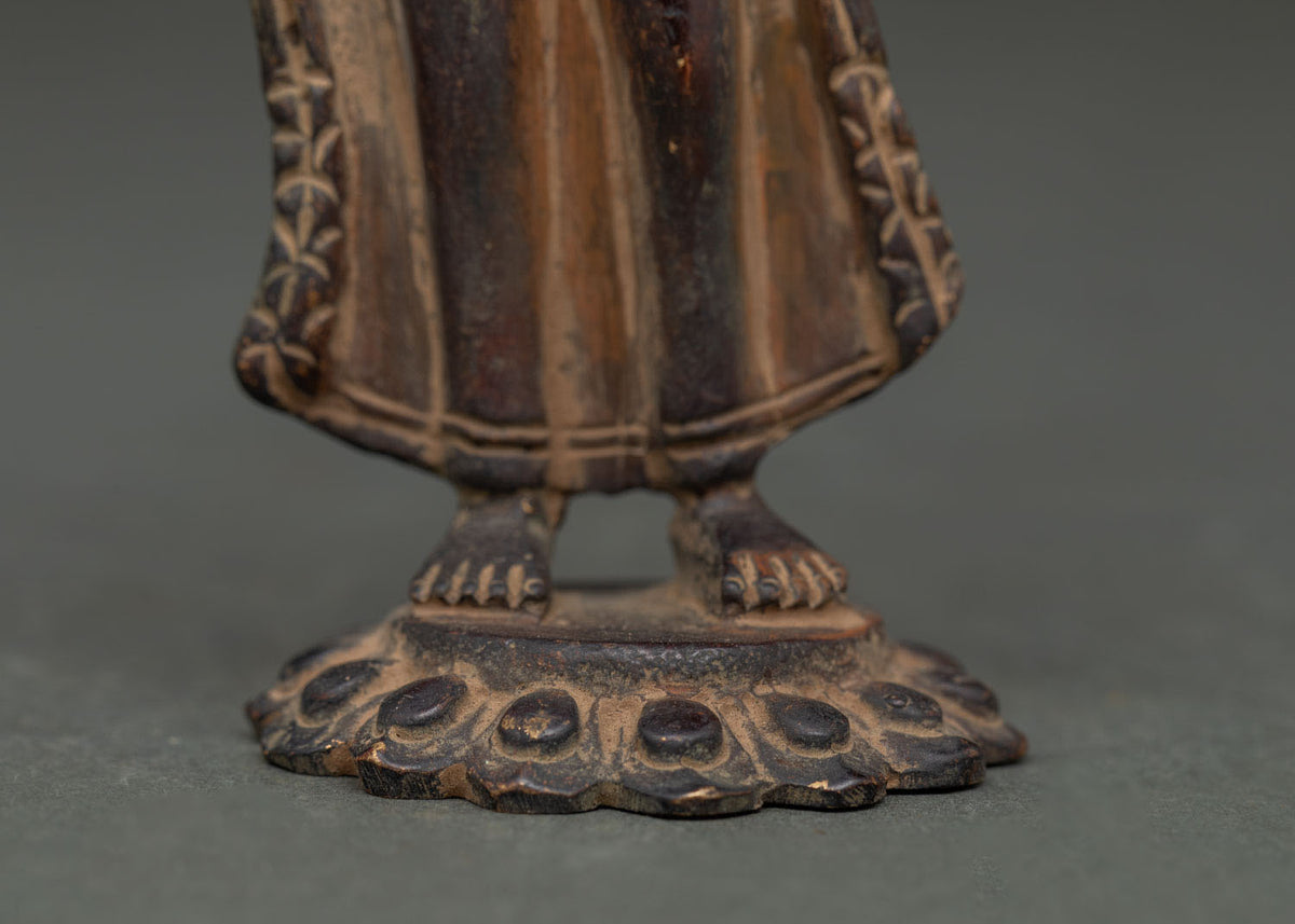 Oxidized Dipankara Buddha Statue | Ancient Buddha of the Past