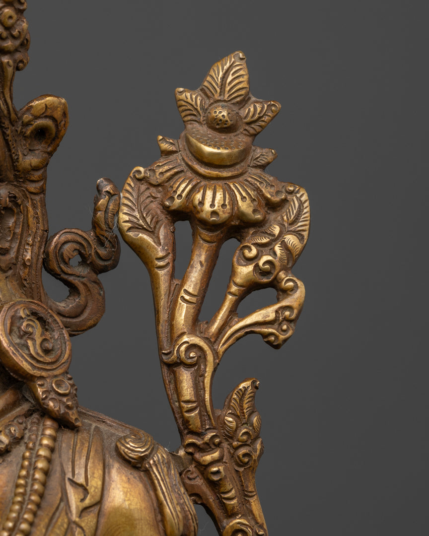 Standing Green Tara Statue | A Powerful Buddhist Sculpture