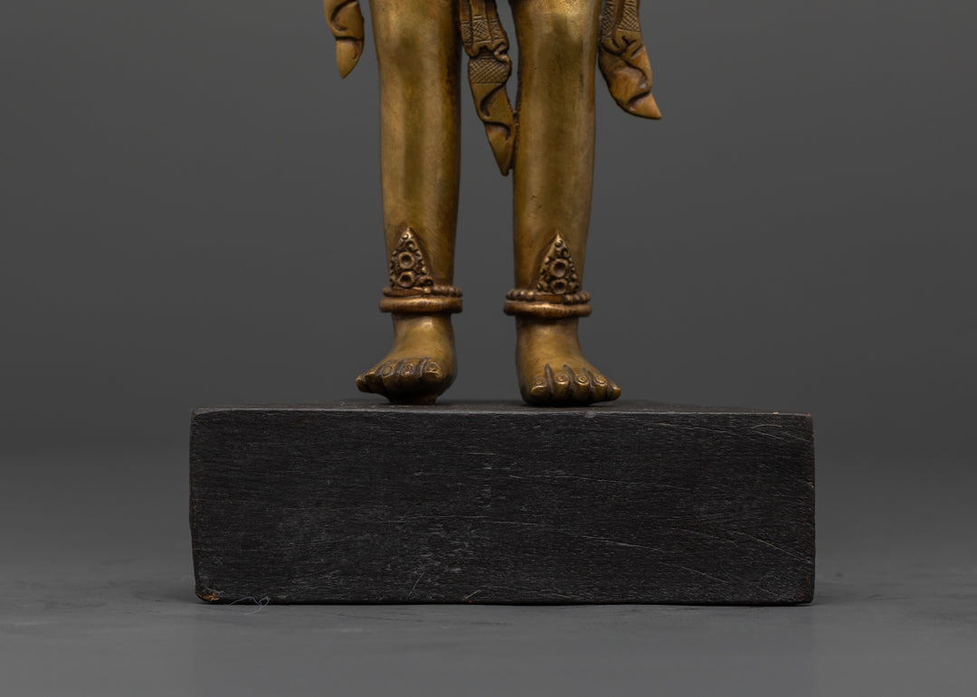 Standing Green Tara Statue | A Powerful Buddhist Sculpture