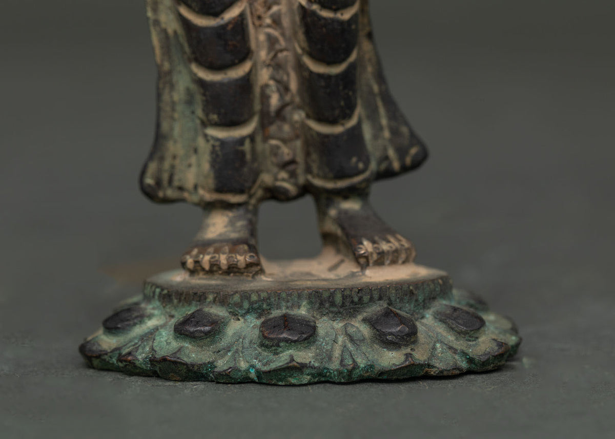 Vajrasattva Buddha Statue | Traditional Nepalese Artwork