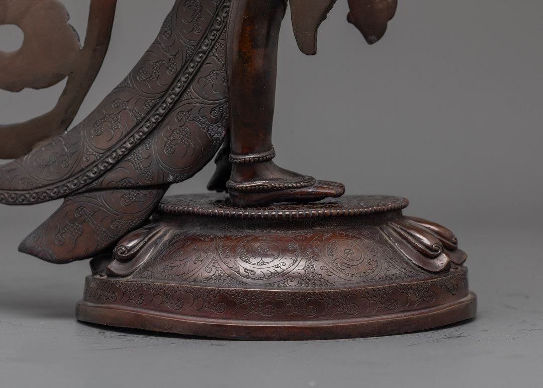 Standing Sita Tara Statue | Tibetan Goddess Sculpture