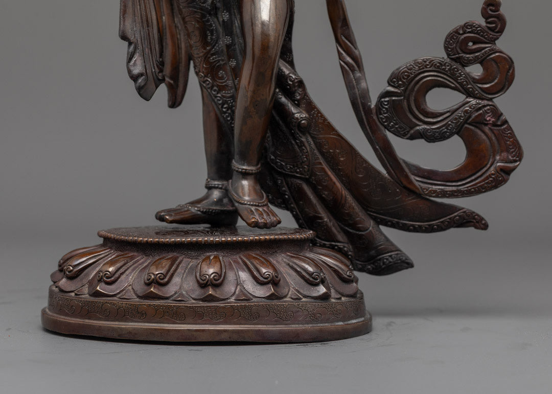 Standing Sita Tara Statue | Tibetan Goddess Sculpture