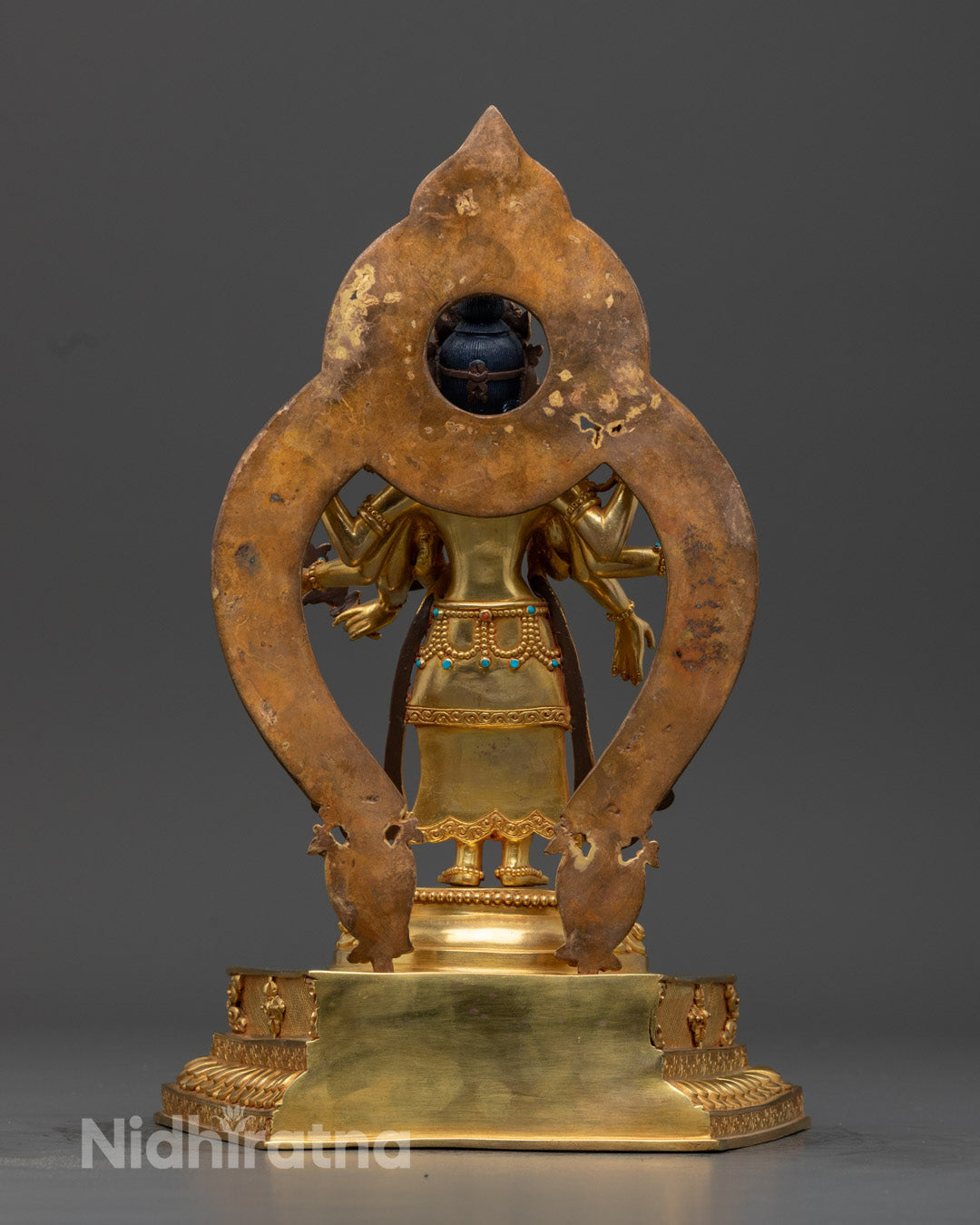 Amoghapasha Lokeshvara Statue | Himalayan Artwork of Bodhisattva