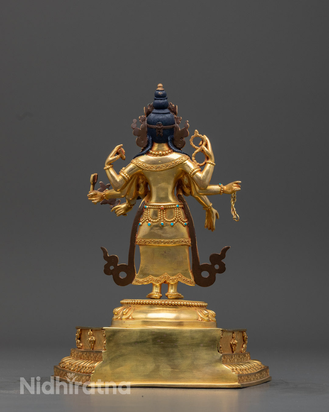 Amoghapasha Lokeshvara Statue | Himalayan Artwork of Bodhisattva