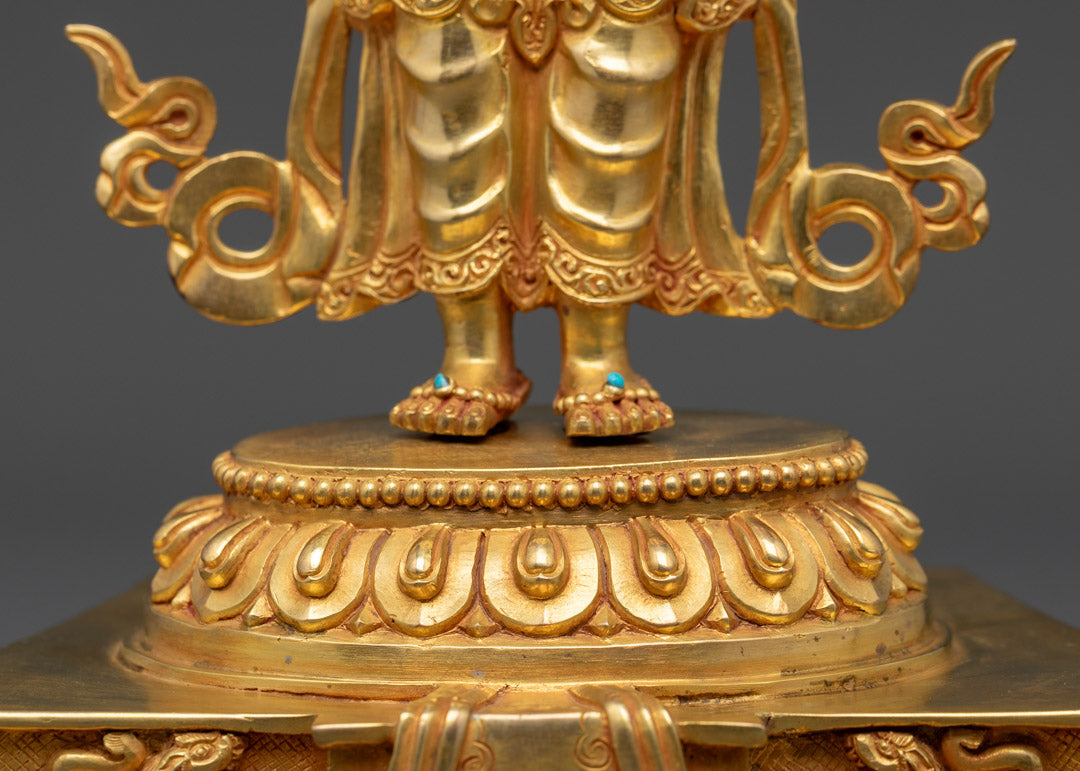 Amoghapasha Lokeshvara Statue | Himalayan Artwork of Bodhisattva