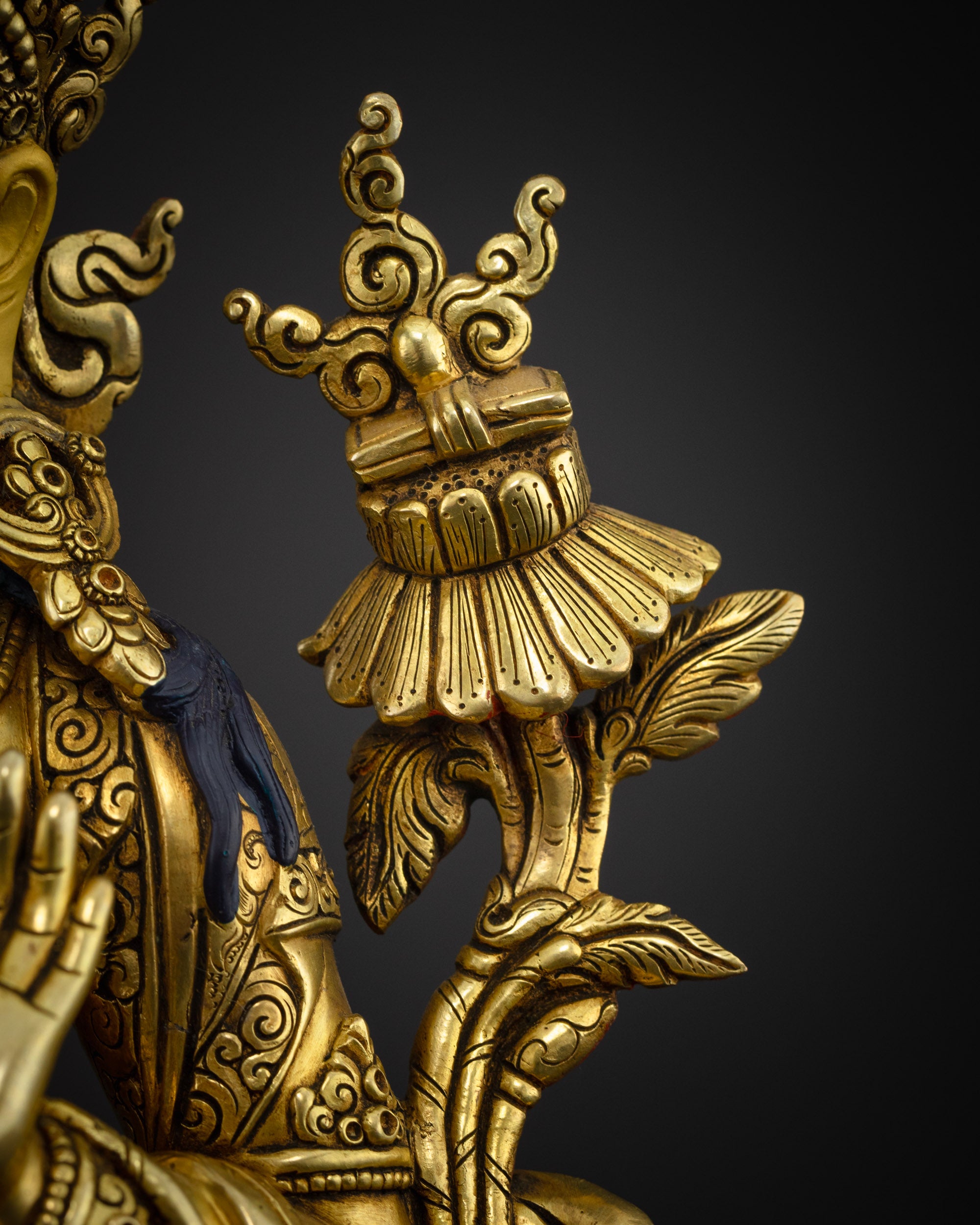 Manjushri Buddha Statue | Himalayan Sacred Art