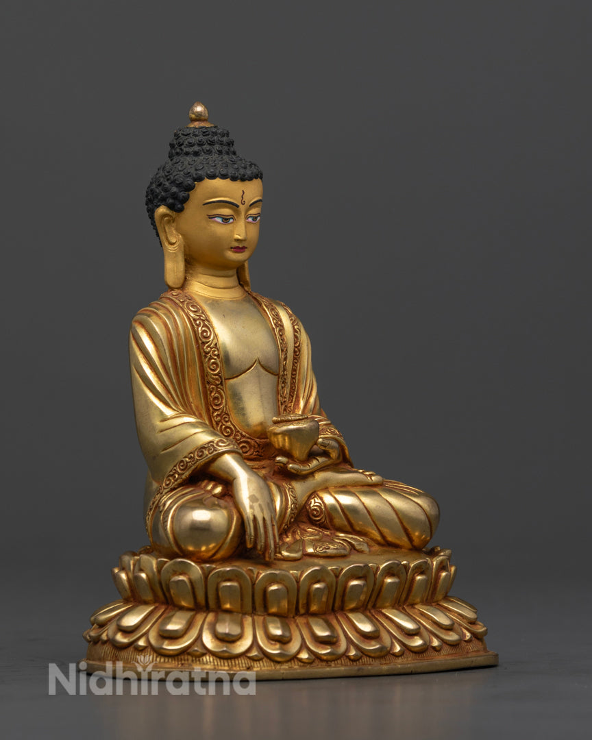 Buddha Shakyamuni Statue | Sacred Tibetan Sculpture