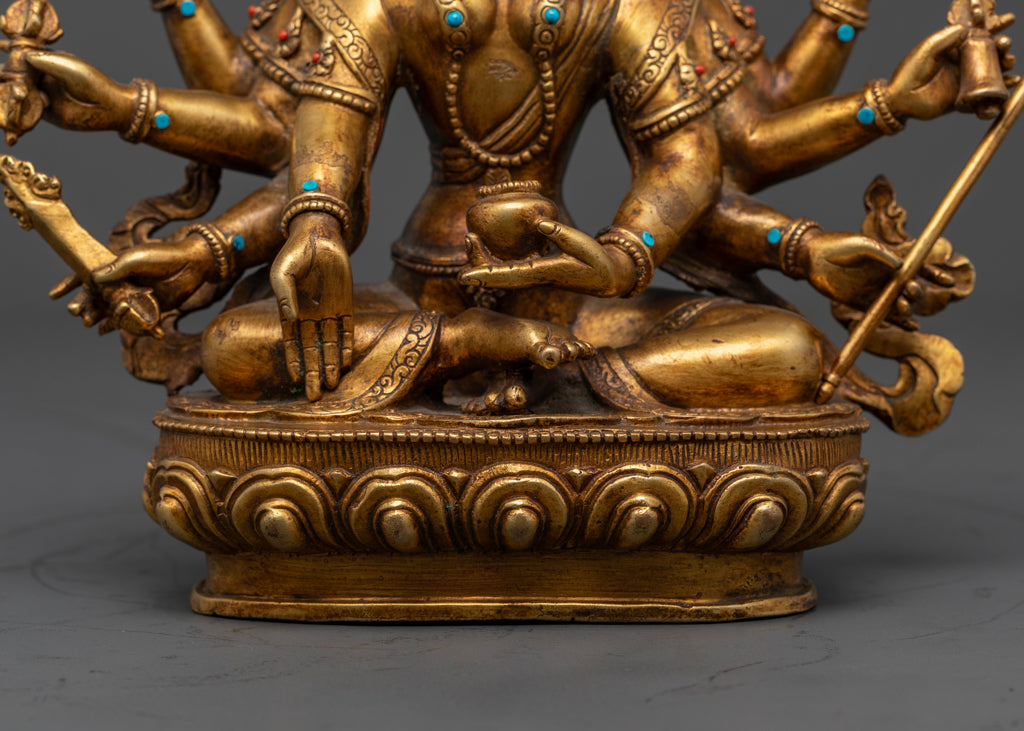 Maha Mayuri Antique Statue | Handcrafted Divine Peacock Sculpture