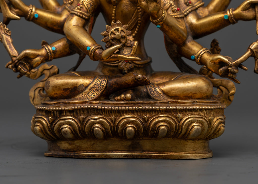 Maha Pratisara Protection Statue | Tibetan Buddhist Goddess