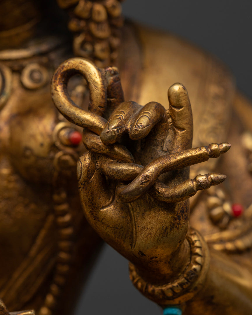 Maha Pratisara Protection Statue | Tibetan Buddhist Goddess