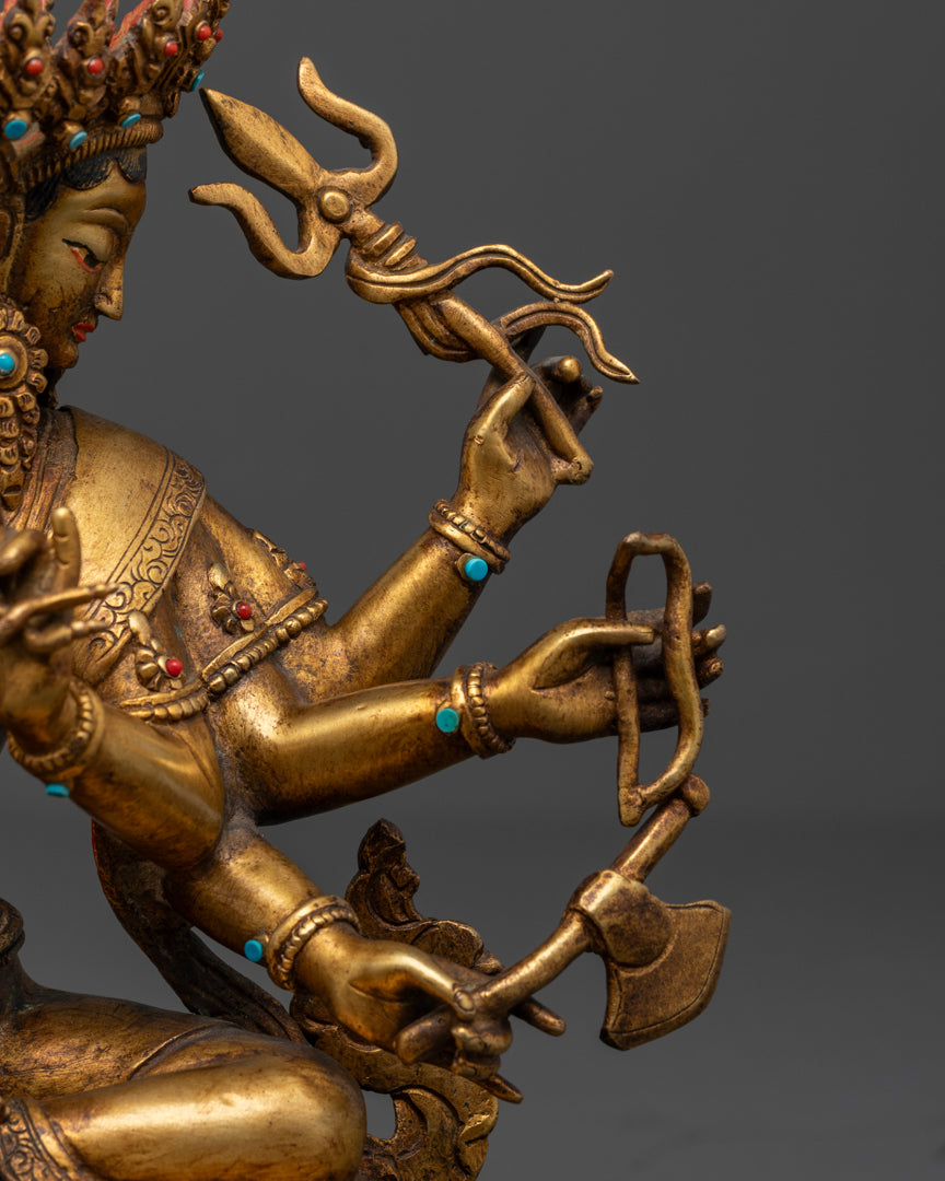 Maha Pratisara Protection Statue | Tibetan Buddhist Goddess