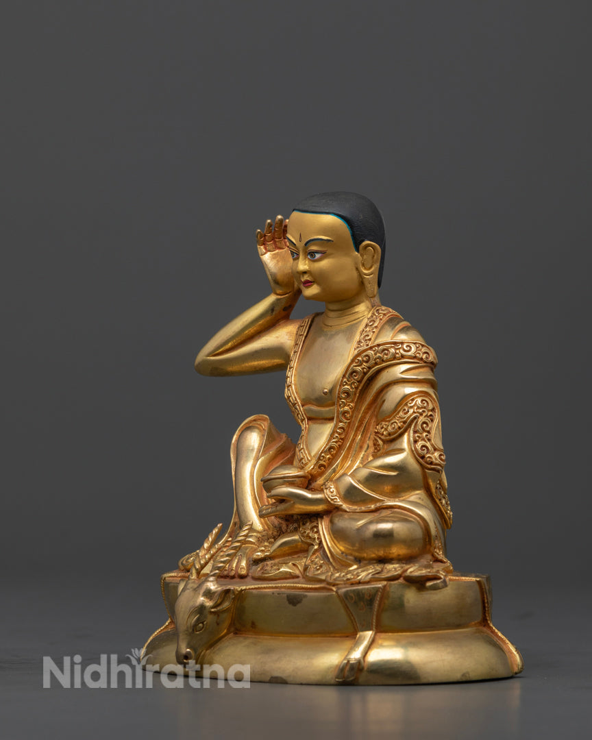 Tibetan Milarepa Statue | Beautifully Designed for Mindfulness