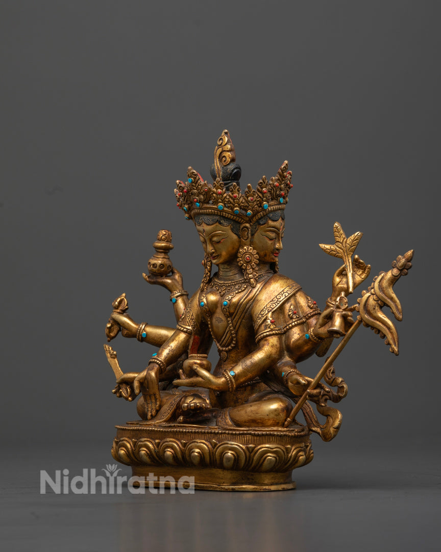 Maha Mayuri Antique Statue | Handcrafted Divine Peacock Sculpture
