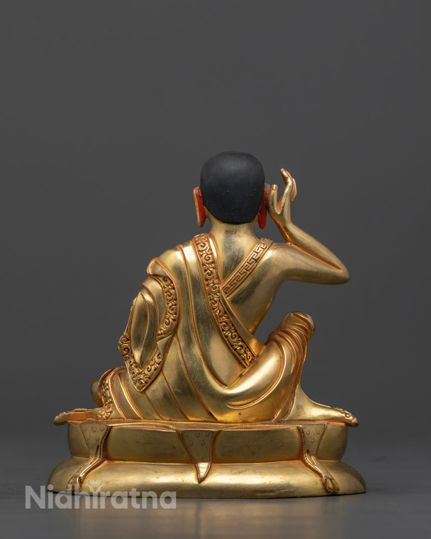 Tibetan Milarepa Statue | Beautifully Designed for Mindfulness