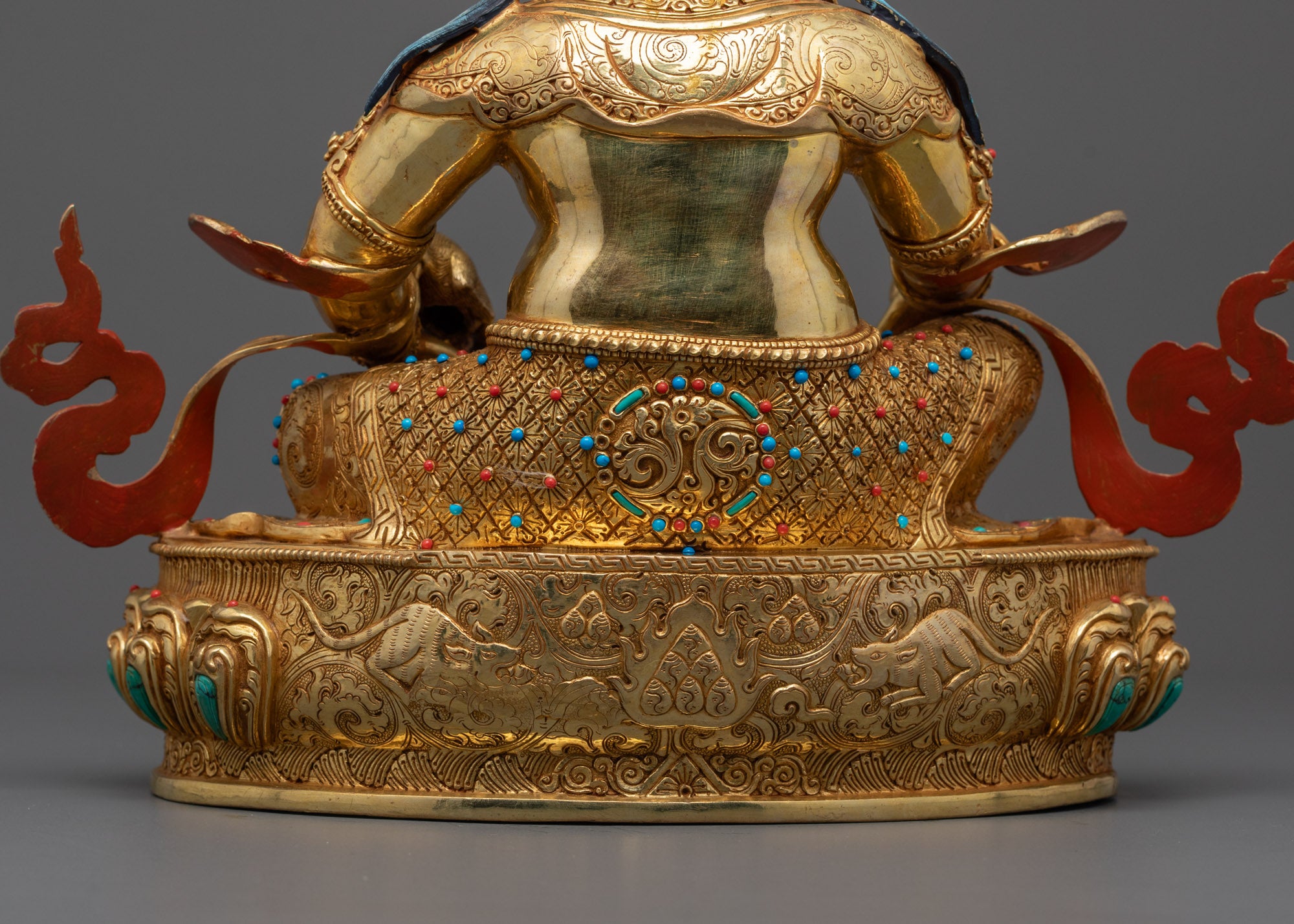 Dzambhala Statue | Handcrafted Tibetan Buddhist Figure for Home