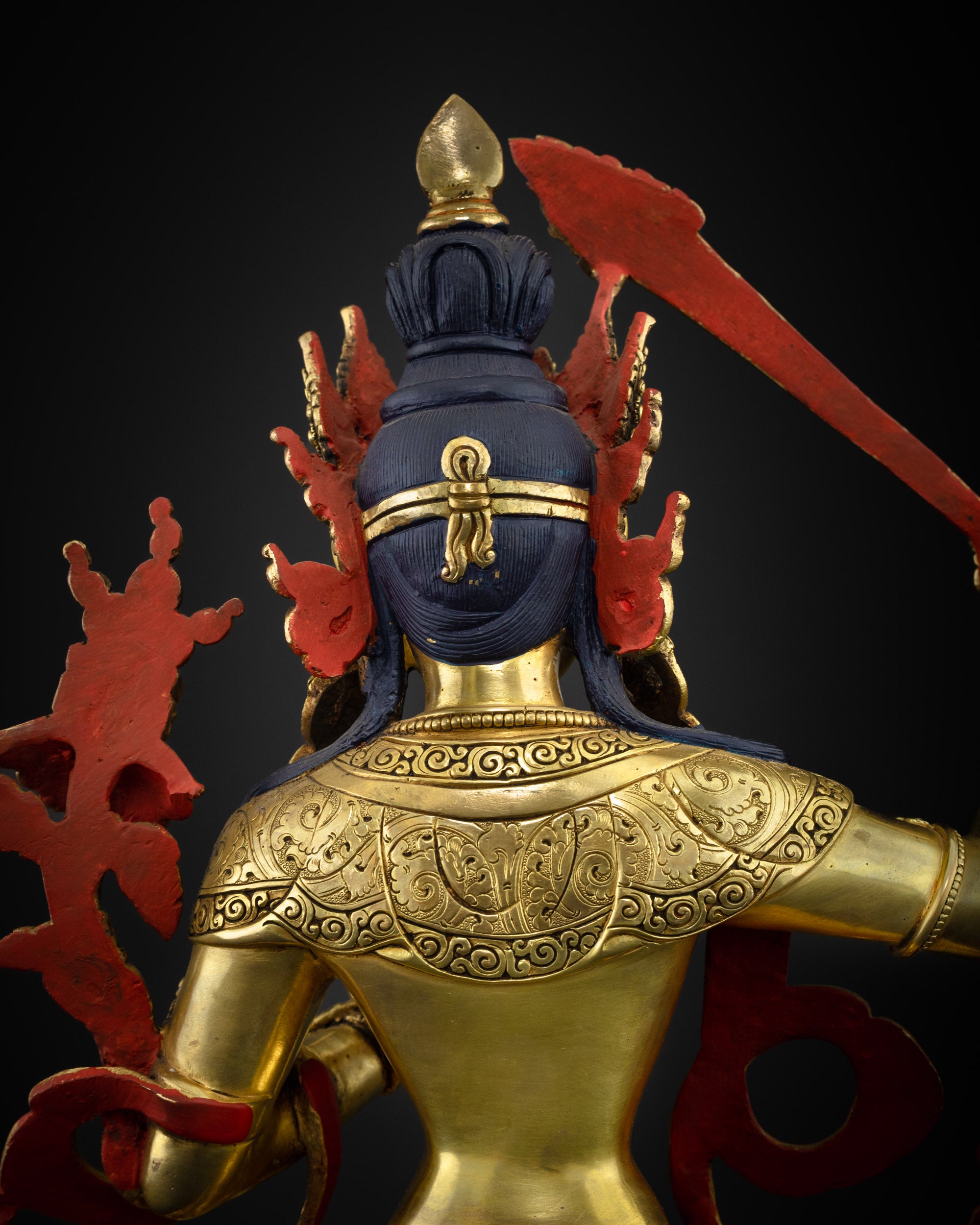 Manjushri Buddha Statue | Himalayan Sacred Art