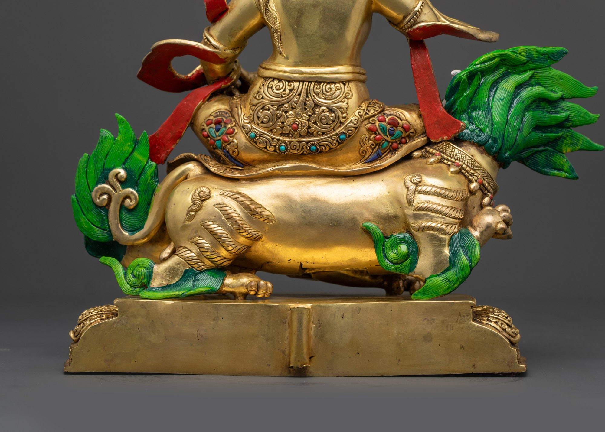 Sculpture of Wealth Deity Namtoshe | Spiritual Decor for Success