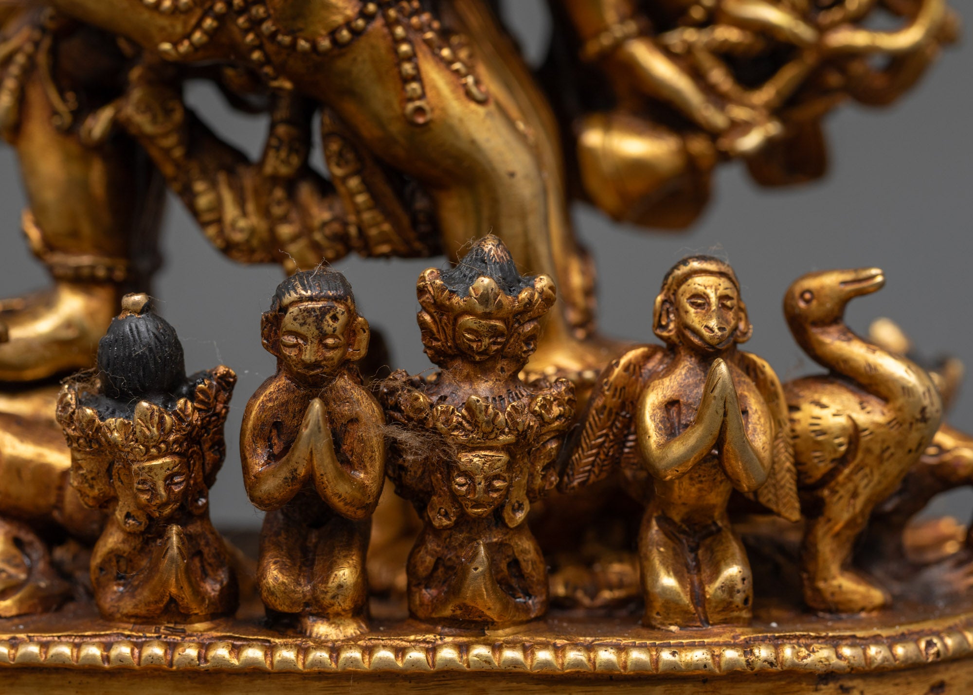 Handcrafted Yamantaka Statue | Traditional Patan Lost-Wax Art