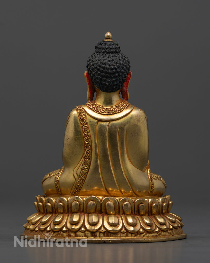 Buddha Shakyamuni Statue | Sacred Tibetan Sculpture